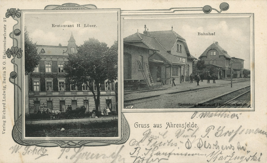 Ahrensfelde 1909