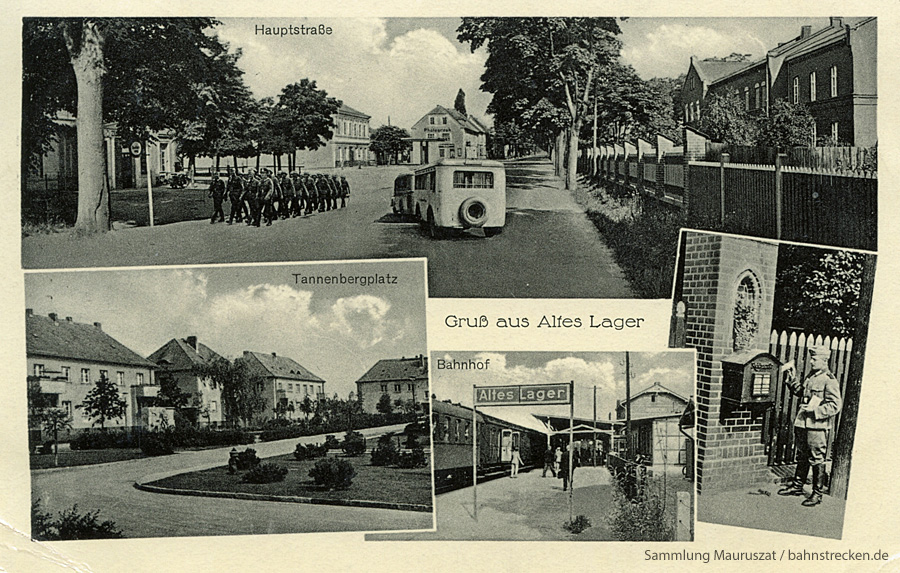 Bahnhof Altes Lager 1939