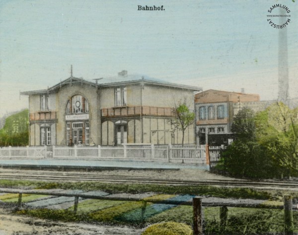Bahnhof Alt-Landsberg 1914