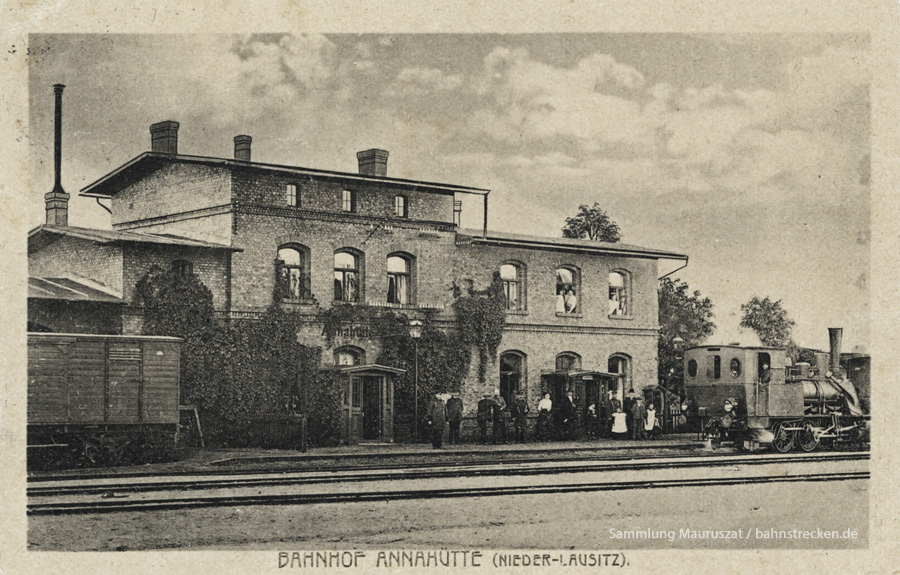 Bahnhof Annahütte 1928