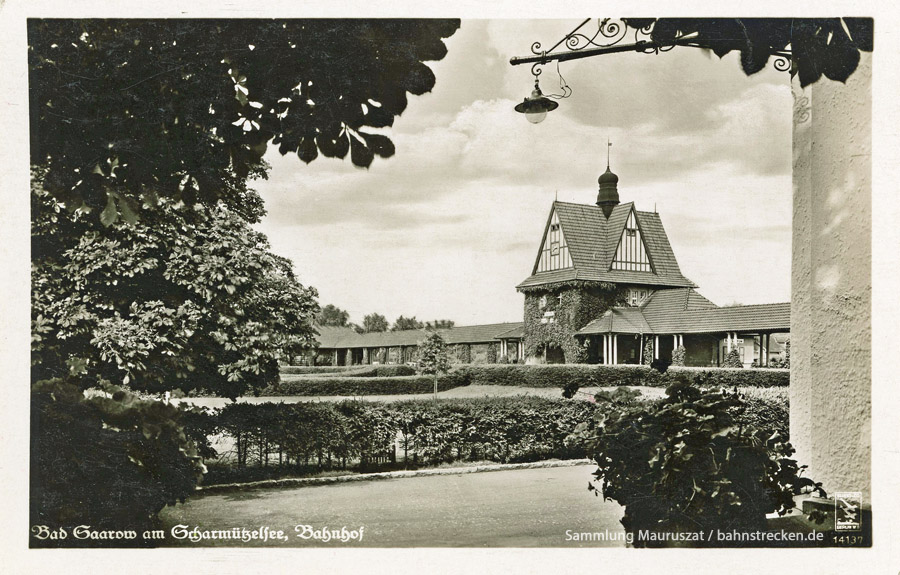 Bahnhof Bad Saarow ca. 1940