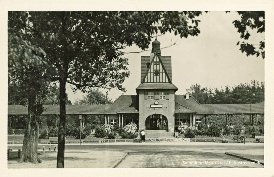 Bahnhof Bad Saarow 1957