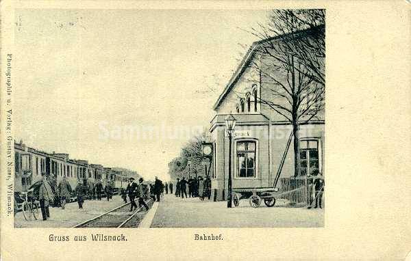 Bahnhof Wilsnack 1909