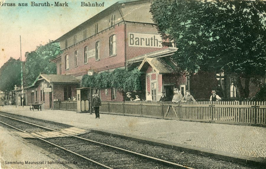 Bahnhof Baruth 1916