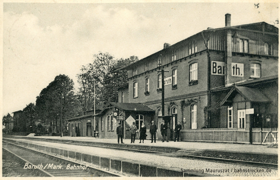Bahnhof Baruth 1938