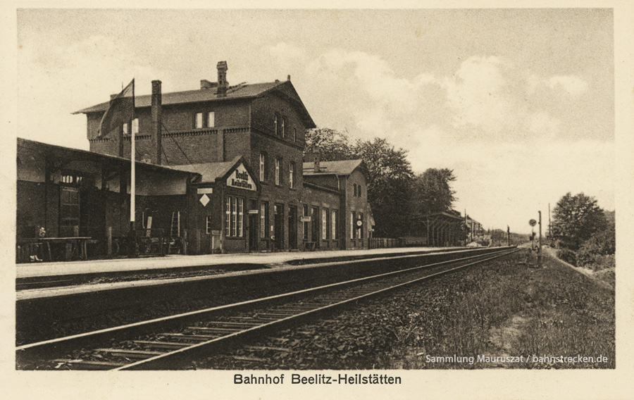 Bahnhof Beelitz-Heilstätten ca. 1930
