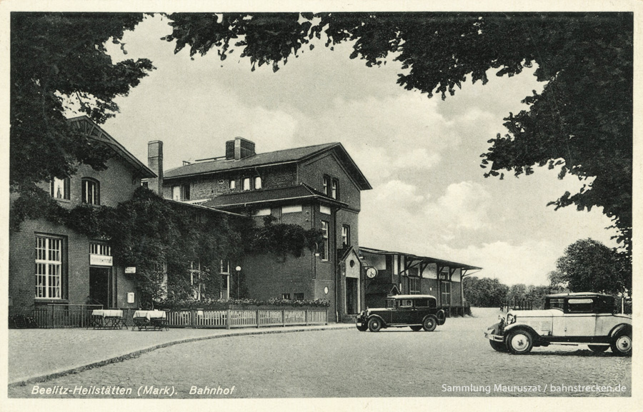 Bahnhof Beelitz-Heilstätten 1936