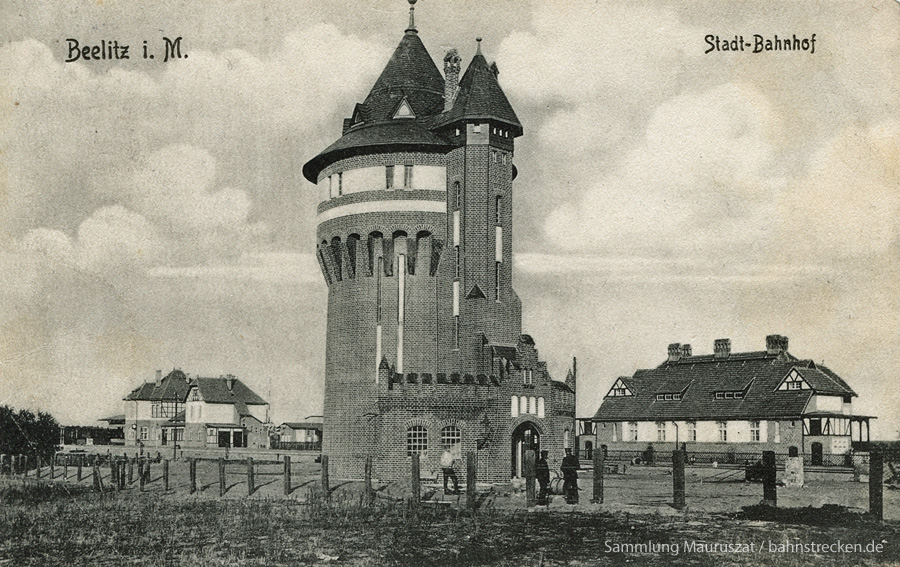 Bahnhof Beelitz Stadt 1906