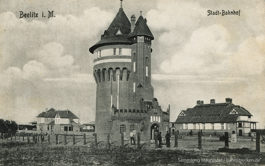 Bahnhof Beelitz Stadt 1906