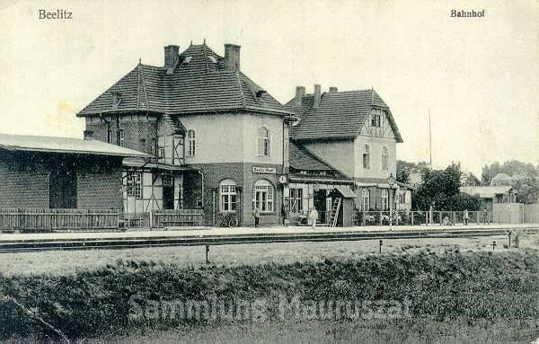 Bahnhof Beelitz Stadt 1919