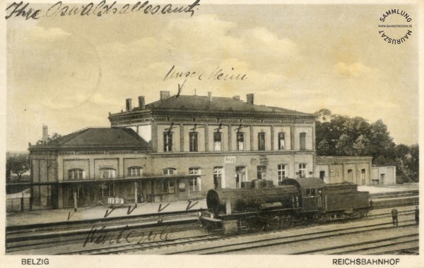 Bahnhof Belzig 1937