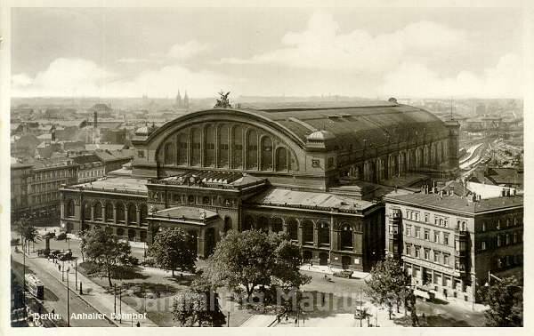 Berlin Anhalter Bahnhof 1933