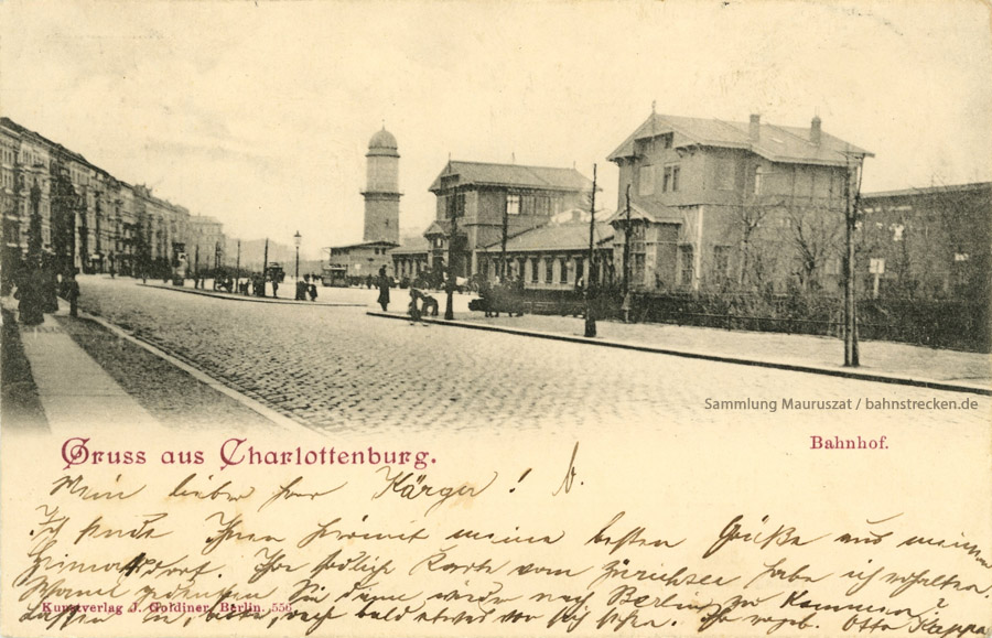 Bahnhof Berlin-Charlottenburg 1900