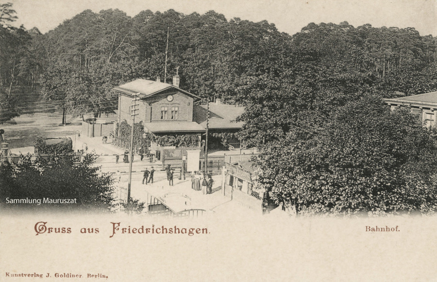 Bahnhof Berlin-Friedrichshagen um 1900