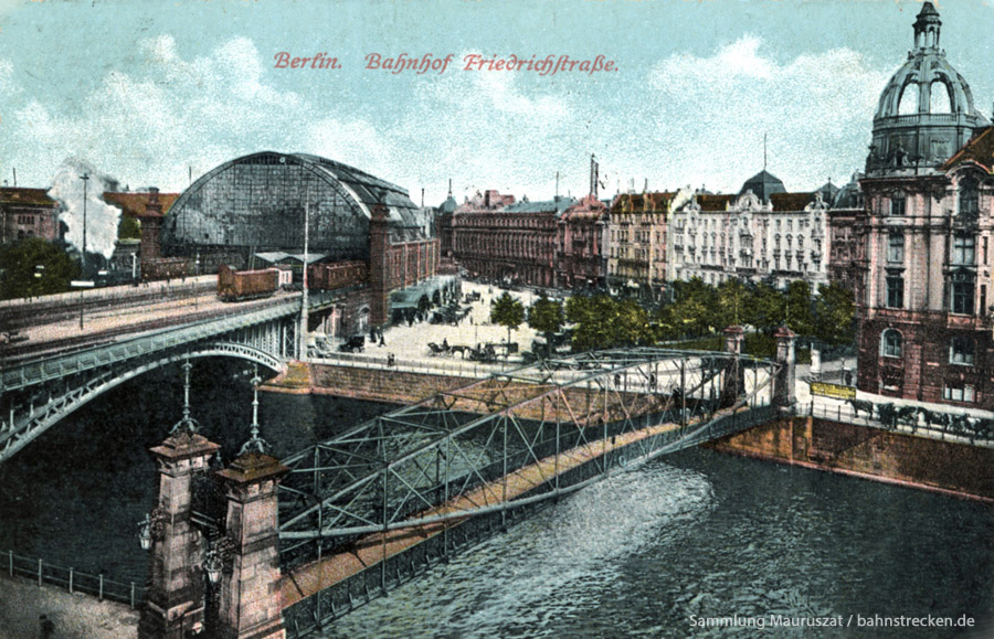 Bahnhof Berlin Friedrichstraße 1912
