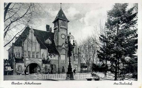 Bahnhof Berlin-Nikolassee ca. 1935