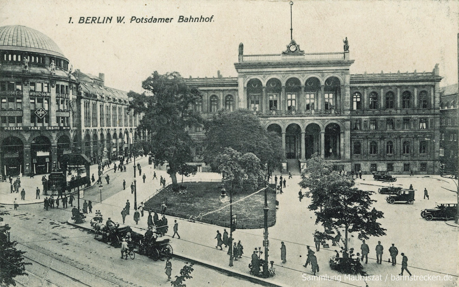 Berlin Potsdamer Bahnhof um 1930