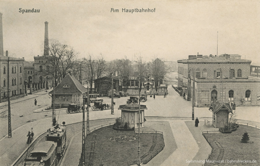 Bahnhof Berlin-Spandau ca. 1905