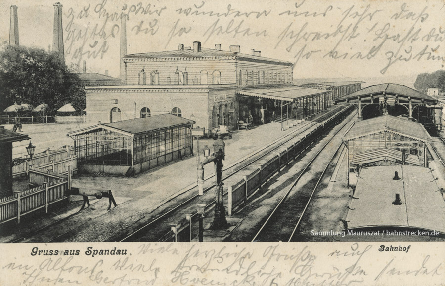 Bahnhof Berlin-Spandau 1910