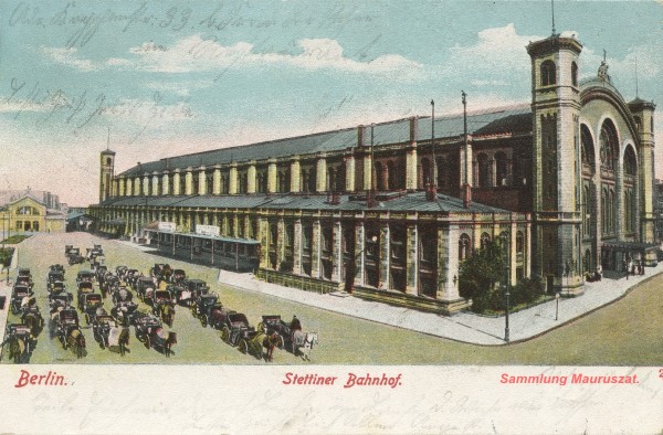 Berlin Stettiner Bahnhof ca. 1904