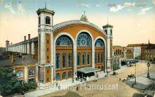 Berlin Stettiner Bahnhof ca. 1910