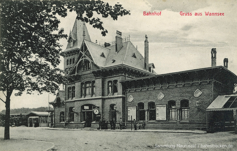 Bahnhof Berlin-Wannsee ca. 1910