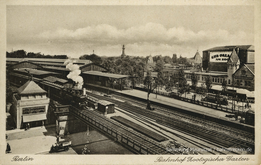 Bahnhof Berlin Zoologischer Garten ca. 1910