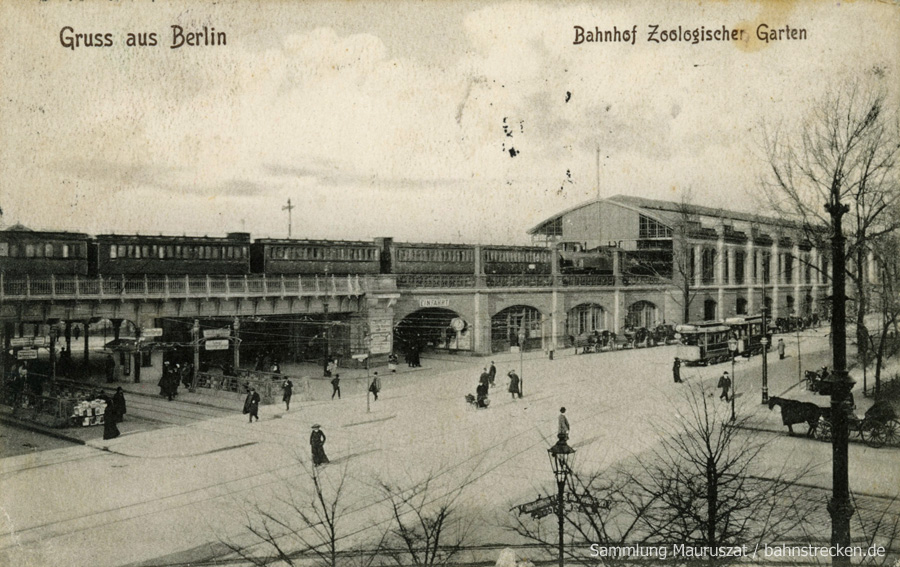 Bahnhof Berlin Zoologischer Garten 1907