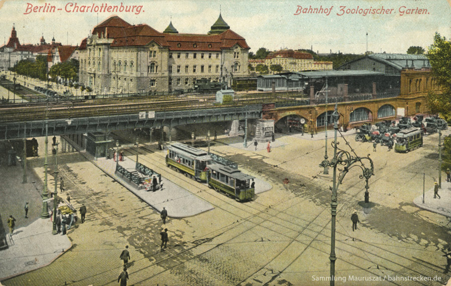 Bahnhof Berlin Zoologischer Garten 1909