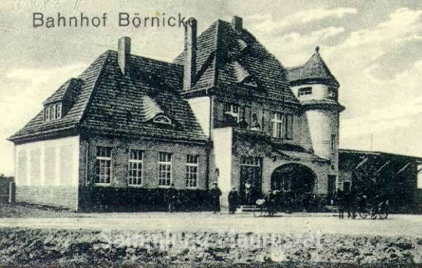 Bahnhof Börnicke 1915