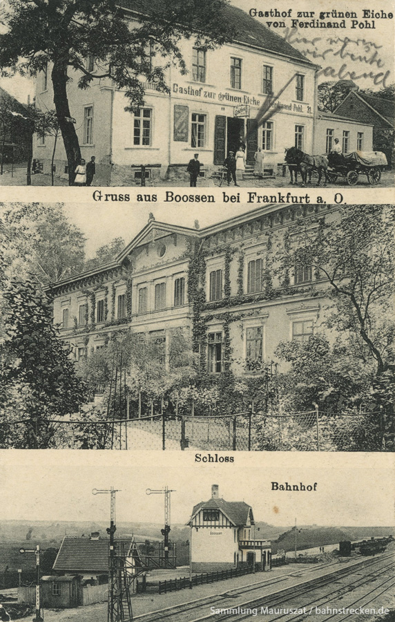 Bahnhof Boossen 1914