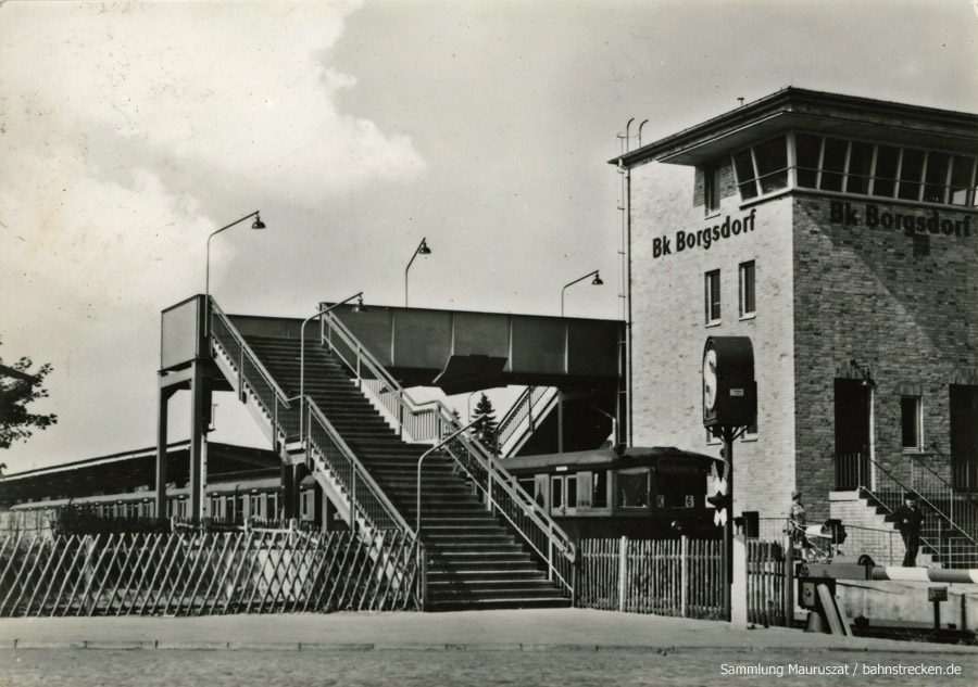 Bahnhof Borgsdorf 1968