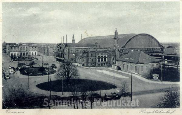 Bremen Hauptbahnhof ca. 1930