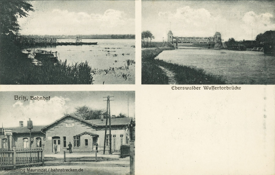 Bahnhof Britz ca. 1910