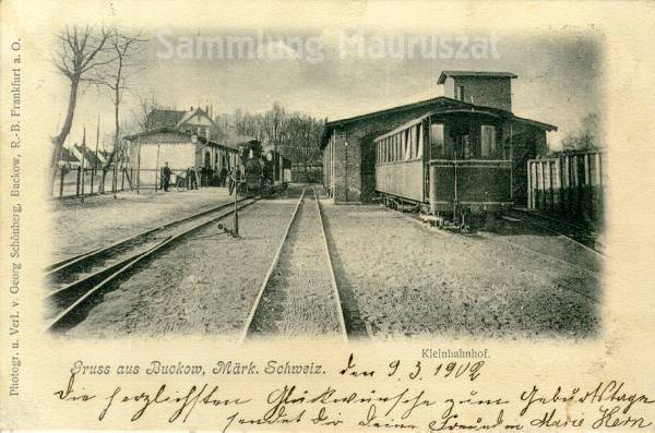 Bahnhof Buckow 1902