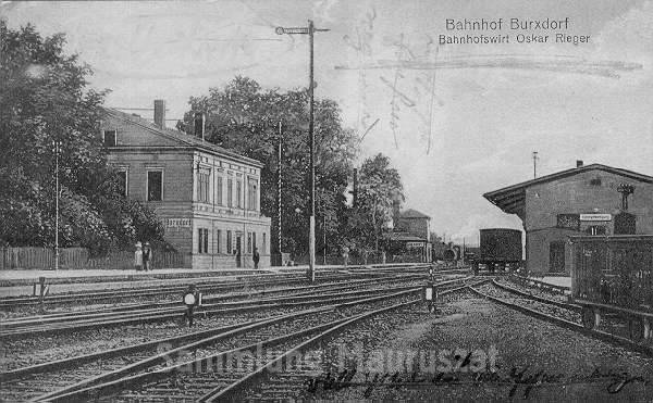 Bahnhof Burxdorf ca 1920