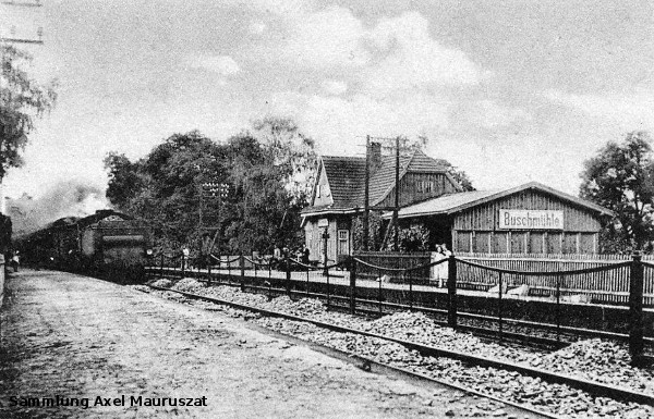 Bahnhof Buschmhle ca. 1920