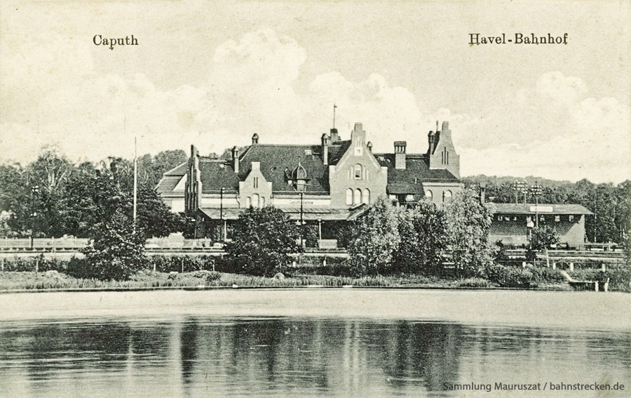 Bahnhof Caputh um 1930