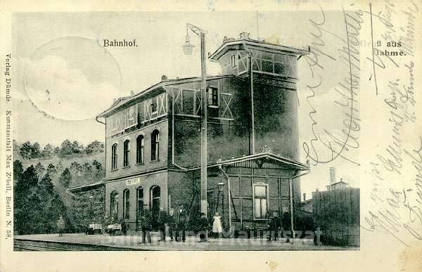 Bahnhof Dahme 1907
