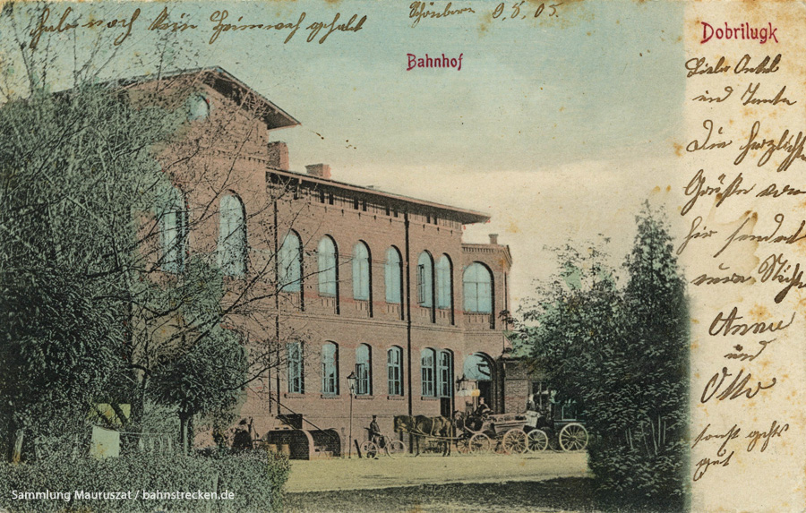Bahnhof Doberlug-Kirchhain 1905