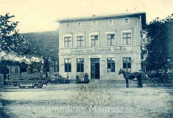 Bahnhof Düpow 1904