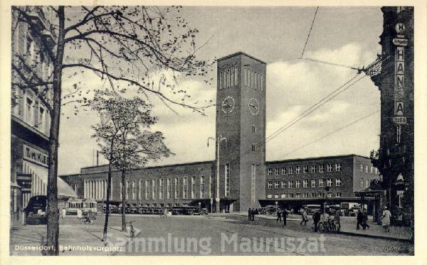 Bahnhof Düsseldorf 1940