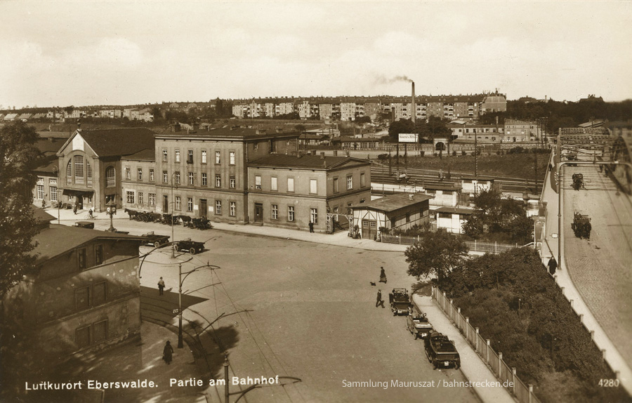 Bahnhof Eberswalde 1930