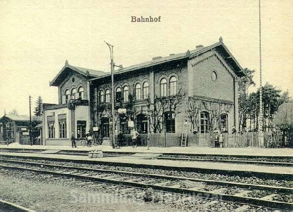 Bahnhof Eichow ca. 1910
