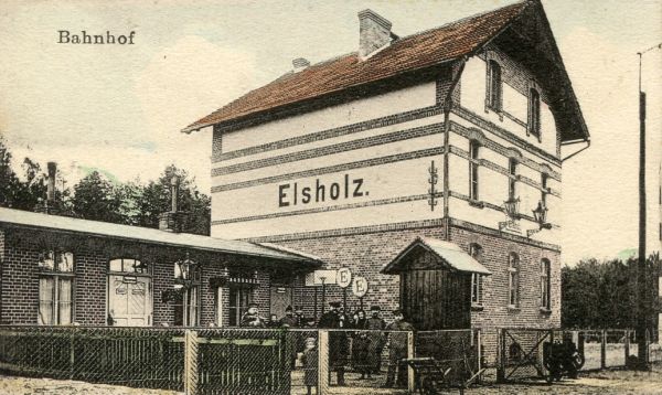 Bahnhof Elsholz 1913
