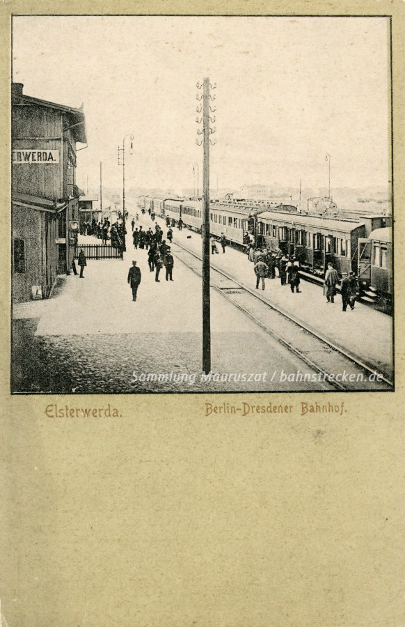 Bahnhof Elsterwerda ca. 1900