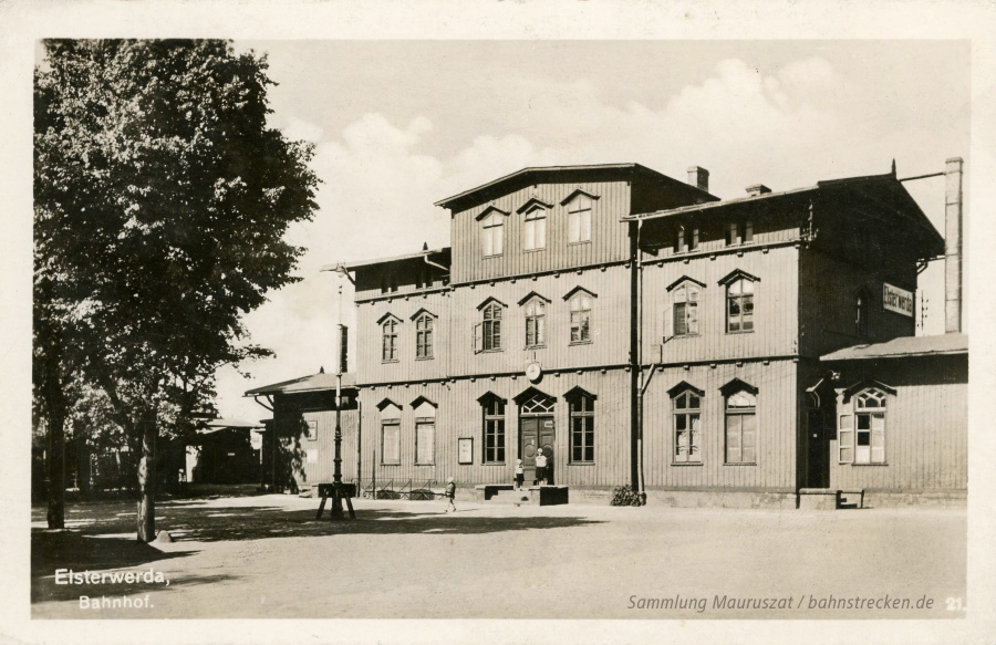 Bahnhof Elsterwerda ca. 1930