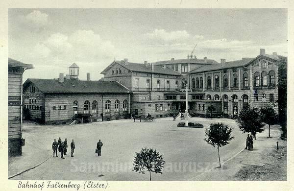 Bahnhof Falkenberg (Elster) ca. 1910