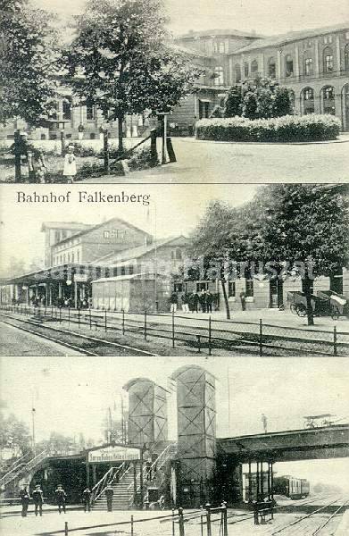Bahnhof Falkenberg 1909