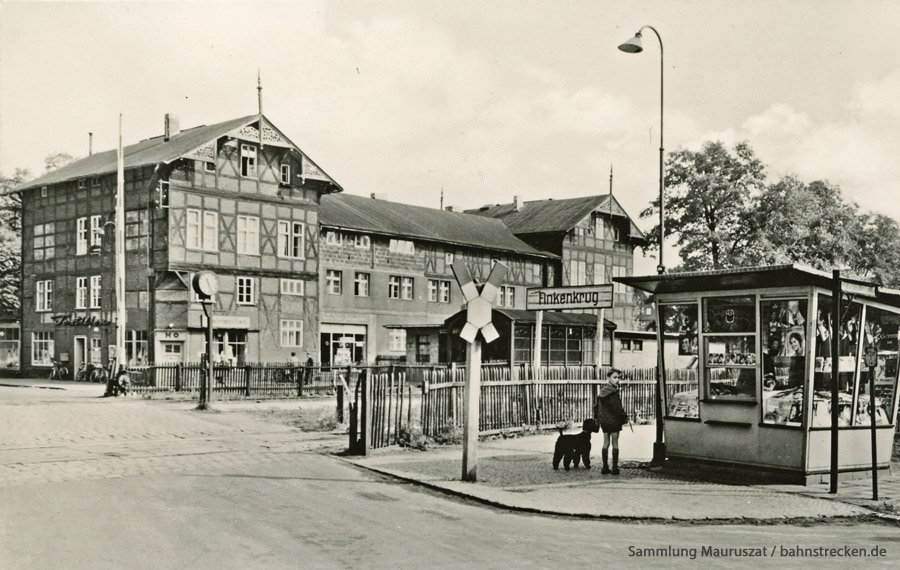 Bahnhof Finkenkrug 1964
